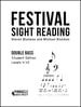 Festival Sight Reading: Double Bass